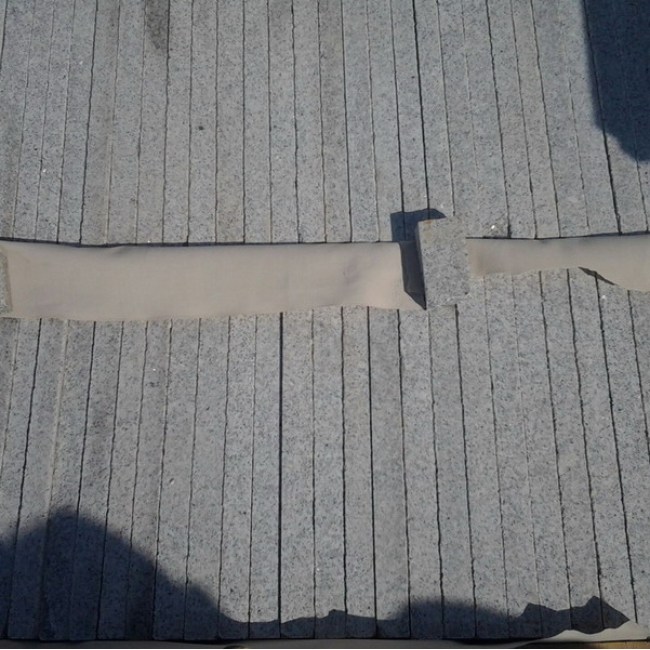 Flamed G603 granite tiles, granite driveway paving
